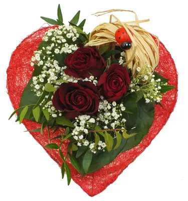Produktbild von Blumenstrauß - kleines Herz - Blumenversand zum Wunschtermin