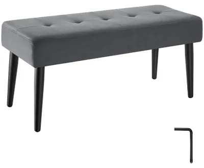 Obrázek produktu pro tectake® Lavička Glora, nosnost 220 kg, rozměry 95 x 38 x 45 cm