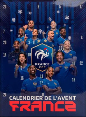 Zdjęcie produktu dla Kalendarz adwentowy Cinereplicas Football Association 2024 French, jeden rozmiar
