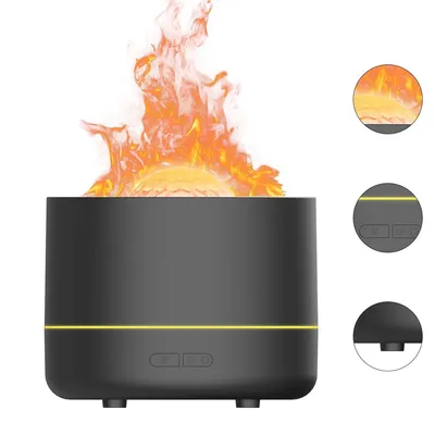 Produktbild von 4-in-1 Sternenhimmel Aroma Diffuser | 200ml Duftöl Diffuser & Nachtlicht & Projektor & Luftbefeuchter, Schwarz