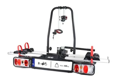 Zdjęcie produktu dla Bagażnik Na Hak Do Max 2 Rowerów Na Rowery Elektryczne - Do 60 Kg