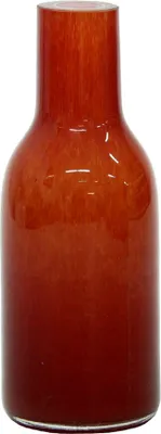 Produktbild von Flaschenvase orange Höhe ca. 19cm
