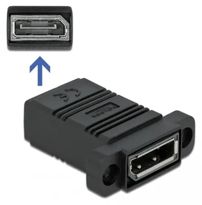 Produktbild von DELOCK Easy 45 DisplayPort Adapter gerade