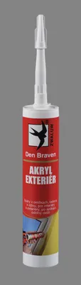 Zdjęcie produktu dla Den Braven Den Braven - Akryl Exteriér, kartusz, 310 ml, szary