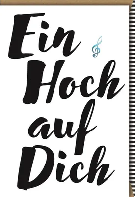 Produktbild von Geburtstag - Glückwunschkarte im Format 11,5 x 17 cm mit Umschlag - "E