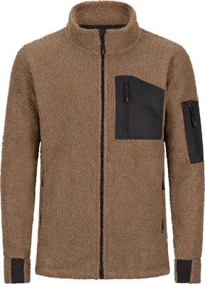 Produktbild von il Lago Prestige Teddyfleece-Jacke Tammo Herren (Braun/Schwarz) Größe 3XL