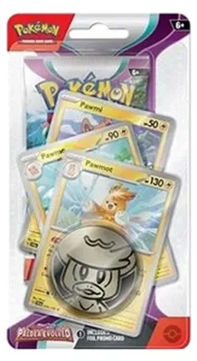 Immagine prodotto di Pokemon Paldea Evolved: Pawmot Premium Checklane Blister