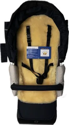 Produktbild von Kinderwagen Einlage KIWA de Luxe echtes Merino Lammfell