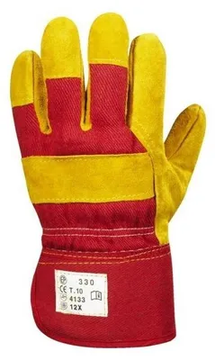 Image de Gant Croute Vachette Polaire Chaleur Et Protection Robustes - Générique