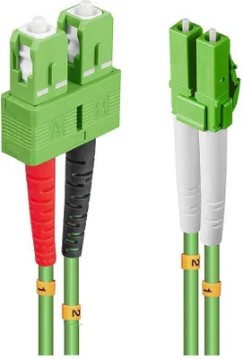 Produktbild von LINDY 1m LWL-Kabel LC/SC, 50/125Ám, OM5 passiv