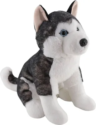 Produktbild von Husky sitzend 25 cm