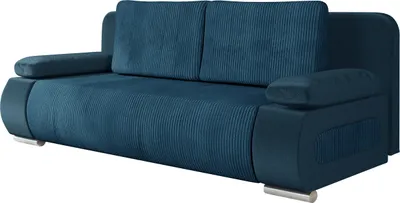Produktbild von MIRJAN24 Schlafsofa Emma Cord, Sofa mit Bettkasten und Schlaffunktion, Polstersofa Couch vom Hersteller (Farbe: Poso 05 + Kronos 05)