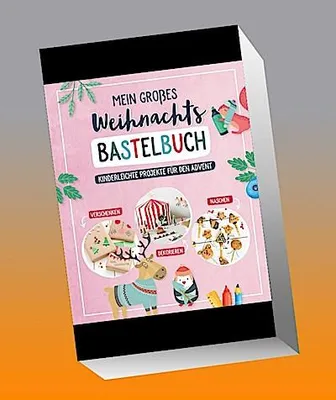 Produktbild von Mein großes Weihnachts-Bastelbuch