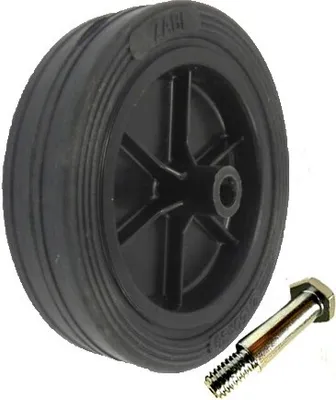 Produktbild von K150*M10 Universal Räder für Rasenmäher d=150mm  mit Schraube M10