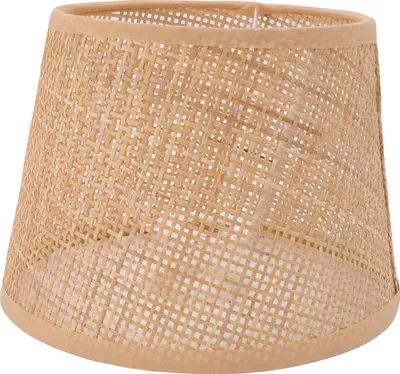 Image de Abat-jour rétro en rotin tressé à la main Compatible avec E27 E14 Lampe de table Lampe de plafond Lampe à suspension