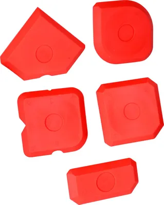 Produktbild von Kestek Fugenglätter Set 5-teilig FG1, Silikon, Acryl, Fugen, Abzieher, Renovierung
