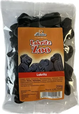 Produktbild von Rexim Lakritz Zoo 200g