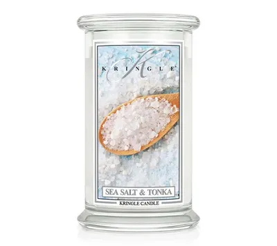 Produktbild von Kringle Candle Duftkerze Jar Large Sea Salt & Tonka