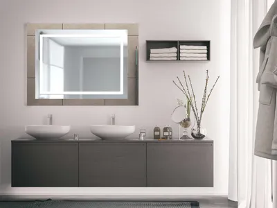 Produktbild von Zalena LED-Lichtspiegel Aurelia 100 x 70cm