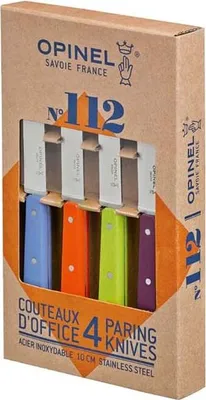 Produktbild von Opinel Küchenmesser-Set No. 112 4-teilig farbig