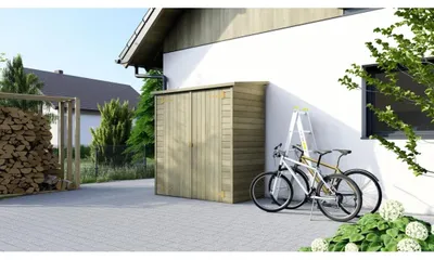 Image de Armoire de jardin à outils 1.66x0.82 m H.1.86 - DOM85 - ALTANKA