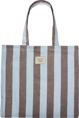 Produktbild von OYOY LIVING Einkaufskörbe L48xW43xH0,3 blau