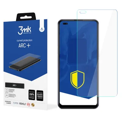Produktbild von 3mk Display Schutzfolie ARC+ für Oppo Reno 4 CPH2113 0,17mm Self-Heal