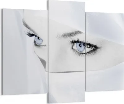 Produktbild von Bild auf Leinwand - Leinwandbild - Schönheit Gesicht Mädchen Mode - 130x100cm - Wand Bild - Wanddeko - Leinwanddruck - Bilder - Kunstdruck - Leinwand bilder - Wandkunst - CB130x100-2159