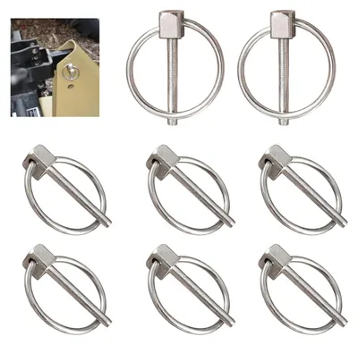 Produktbild von Klappsplinte 3 mm, 8 Stück, Edelstahl, für Haushalt