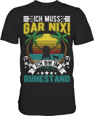 Produktbild von Rentner 2025 Ruhestand Geschenk zur Rente Pension T-Shirt – Black / M
