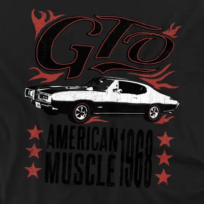 Imagen del producto de Camiseta "GTO" de Pontiac, uni, para hombre/mujer, modelo TV21100 (talla S), color