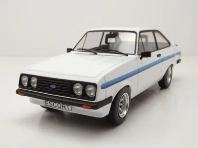Produktbild von MCG 18439 Ford Escort MK II RS 2000 1977 weiß 1:18