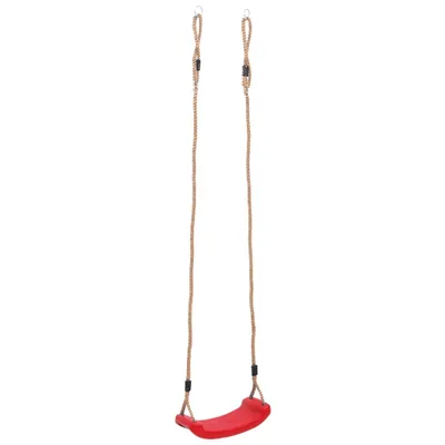 Image de vidaXL Siège de balançoire pour enfants Rouge