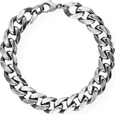 Produktbild von JuwelmaLux Armband massiv Silber 925/000 geschwärzt JL30-03-0530