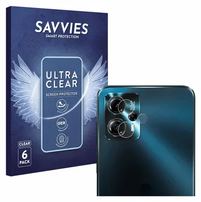 Produktbild von 6x Für Motorola Moto G13 (NUR Kameraschutz) Schutzfolie Savvies Displayschutz Display Schutz Folie Klar Transparent
