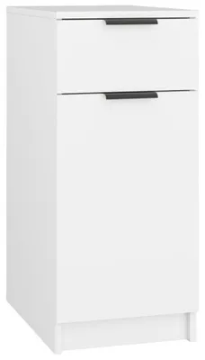 Zdjęcie produktu dla vidaXL Szafka biurowa biała 33,5x50x75 cm materiał drewnopochodny