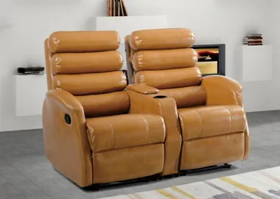 Produktbild von Sofa Luxus Braun Wohnzimmer Modern Design Couchen Möbel Neu