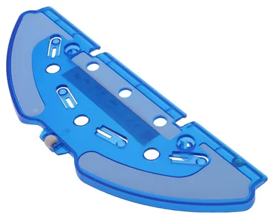 Image de Rowenta Tefal OBH : support bleu pour chiffon de roue pour robot aspirateur Xplorer 65, 70, 75