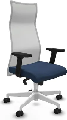 Image de Chaise de bureau Piqueras y Crespo B2D026N bleu marine
