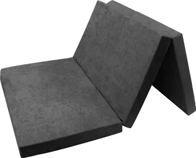 Produktbild von Klappmatratze Gästematratze 10. Grau XXL - 195x120x7cm W396 10 FORTISLINE