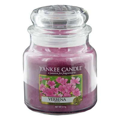 Produktbild von Yankee Candle Classic Housewarmer Klein, Verbena, Duftkerze, Raum Duft im Glas / Jar, 1507754E