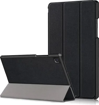 Produktbild von Samsung Galaxy Tab A7 (2020) Hülle - Tri-Fold Ständer Klapphülle mit Schlaf/Wach-Funktion - Schwarz