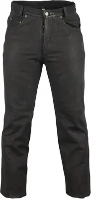 Produktbild von Nubuk Lederhose Bikerhose Bikerjeans Echtes Leder Wildleder Rocker Chopper (34)