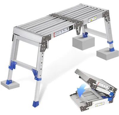 Produktbild von Zusammenklappbare Aluminium Arbeitsplattform bis 362 kg