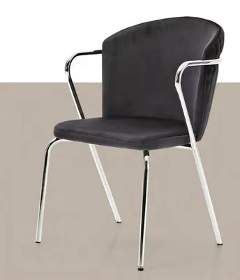 Immagine prodotto di Sedia da salotto Sedia da ufficio Sedia da sala da pranzo Sedia imbottita Sedia nera