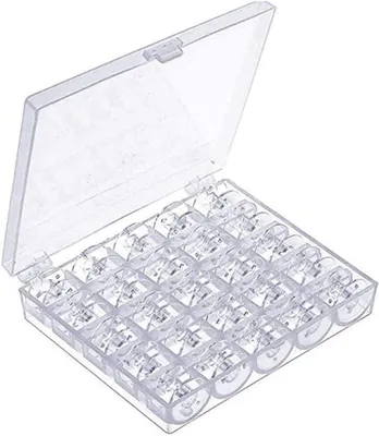 Imagen del producto de Bobinas de hilo de poliéster para máquina de coser, 100 unidades, de uso universal, para proyectos de costura