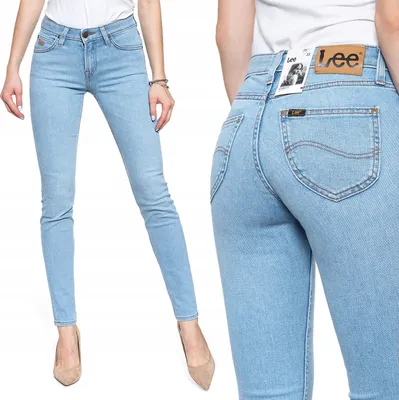 Obrázek produktu pro LEE, Dámské džíny, Skinny fit, SCARLETT, W24 L31, Blau, Jeans, baggyjeans, buggy