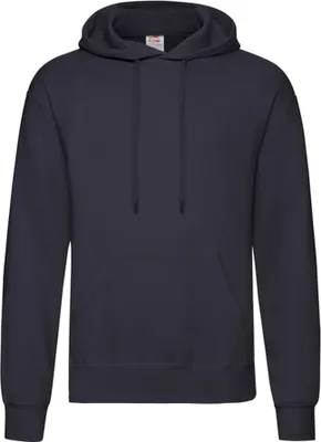 Immagine prodotto di Fruit of the Loom - Felpa con cappuccio leggera da uomo/donna unisex LT1392 (L) (blu navy)