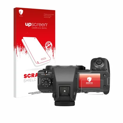Produktbild von upscreen Schutzfolie für Fujifilm GFX100 II (Schulterdisplay) Displayschutz Displayschutzfolie Folie Klar Transparent