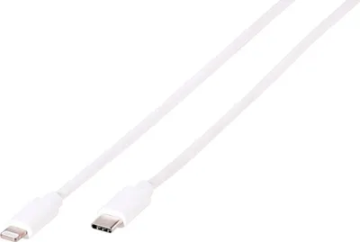 Produktbild von Lightning auf USB-Type-C Daten- u. Ladekabel, 1m (62961)